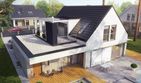 Projekt domu Neo G1 energo plus - parterowy z poddaszem dom o powierzchni 176,50 m², dach dwuspadowy - ujęcie 3