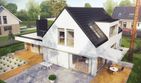 Projekt domu Neo G1 energo plus - parterowy z poddaszem dom o powierzchni 176,50 m², dach dwuspadowy - ujęcie 4