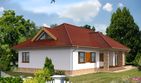 Projekt domu Ajaccio IV DCP282 - parterowy z poddaszem dom o powierzchni 180,23 m², dach kopertowy - ujęcie 3