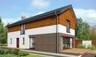 Projekt domu Lincoln LMP347 - z pełnym piętrem dom o powierzchni 147,82 m², dach dwuspadowy - ujęcie 2