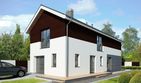 Projekt domu Lincoln LMP347 - z pełnym piętrem dom o powierzchni 147,82 m², dach dwuspadowy - ujęcie 5