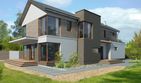 Projekt domu Imperia III DCP286b - z pełnym piętrem dom o powierzchni 195,23 m², dach dwuspadowy - ujęcie 2