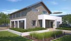 Projekt domu Bergamo III DCP343b - parterowy z poddaszem dom o powierzchni 161,75 m², dach dwuspadowy - ujęcie 2