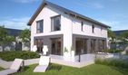 Projekt domu Bergamo III DCP343b - parterowy z poddaszem dom o powierzchni 161,75 m², dach dwuspadowy - ujęcie 3