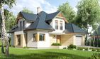 Projekt domu Samuel G1 - parterowy z poddaszem dom o powierzchni 149,09 m², dach namiotowy - ujęcie 4