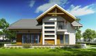 Projekt domu Wiliam IV - parterowy z poddaszem dom o powierzchni 142,60 m², dach dwuspadowy - ujęcie 5