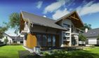 Projekt domu Wiliam IV - parterowy z poddaszem dom o powierzchni 142,60 m², dach dwuspadowy - ujęcie 6