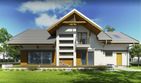 Projekt domu Wiliam VII - parterowy z poddaszem dom o powierzchni 159,60 m², dach dwuspadowy - ujęcie 5