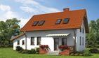 Projekt domu Marea - parterowy z poddaszem dom o powierzchni 126,39 m², dach dwuspadowy - ujęcie 3