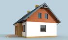 Projekt domu Avalon dom mieszkalny jednorodzinny z poddaszem użytkowym - parterowy z poddaszem dom o powierzchni 127,56 m², dach dwuspadowy - ujęcie 4