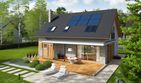 Projekt domu Logan energo - parterowy z poddaszem dom o powierzchni 139,91 m², dach dwuspadowy - ujęcie 4