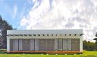 Projekt domu D193A - parterowy dom o powierzchni 88,44 m², dach płaski - ujęcie 2
