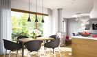 Projekt domu Riko II G1 energo - parterowy z poddaszem dom o powierzchni 134,53 m², dach dwuspadowy - ujęcie 7