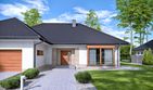 Projekt domu Domena 115 B - parterowy dom o powierzchni 175,63 m², dach czterospadowy - ujęcie 2