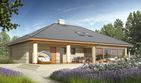 Projekt domu Alan II G2 - parterowy dom o powierzchni 137,49 m², dach kopertowy - ujęcie 4