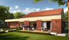 Projekt domu EX 11 G2 soft (wersja B) - parterowy dom o powierzchni 134,61 m², dach dwuspadowy - ujęcie 5