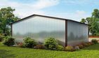 Projekt budynku gospodarczego GB19 projekt budynku gospodarczego - parterowy dom o powierzchni 38,53 m², dach dwuspadowy - ujęcie 3