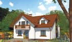 Projekt domu APS 037 - parterowy z poddaszem dom o powierzchni 149,30 m², dach czterospadowy - ujęcie 2