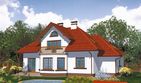 Projekt domu APS 042 - parterowy z poddaszem dom o powierzchni 167 m², dach kopertowy - ujęcie 2