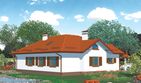 Projekt domu APS 144 - parterowy dom o powierzchni 115 m², dach kopertowy - ujęcie 2