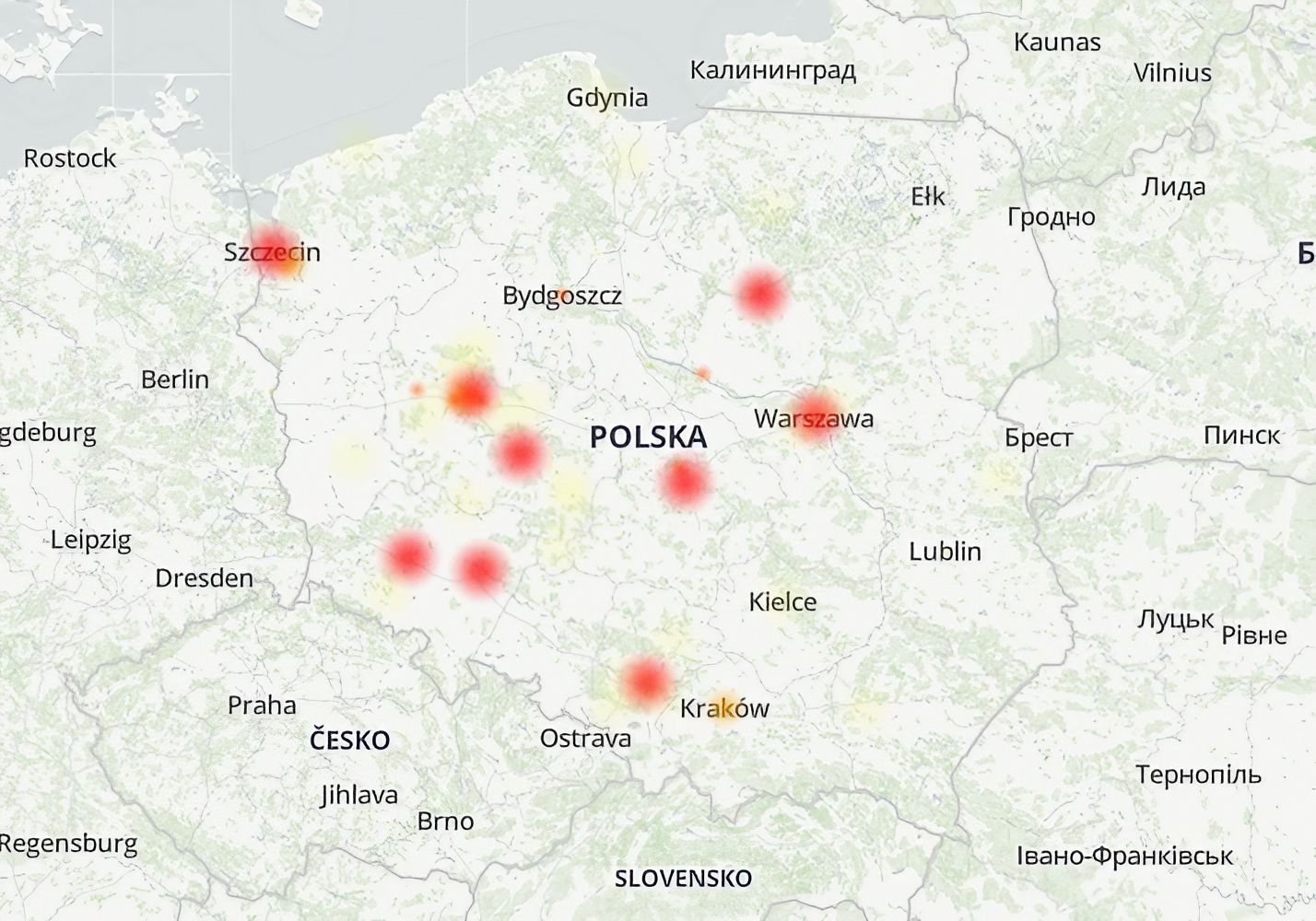 Awaria w Inea. Problemy z internetem w całej Polsce