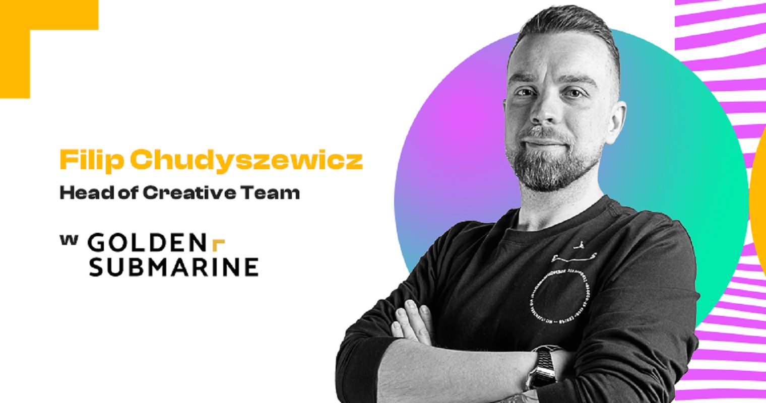 Filip Chudyszewicz szefem poznańskiej kreacji GoldenSubmarine