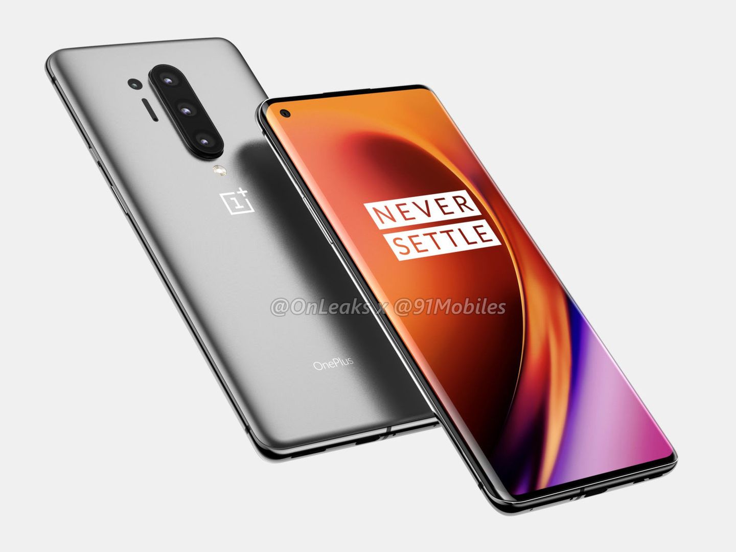 never settle oneplus 8