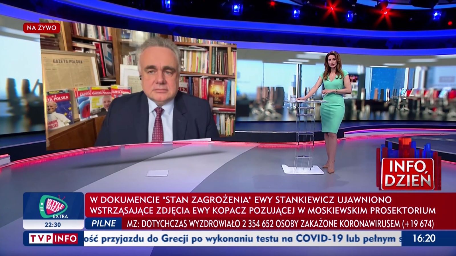 W Tvp Wierza W Zamach Smolenski Reakcja Prezenterki Mowi Wszystko Wp Teleshow