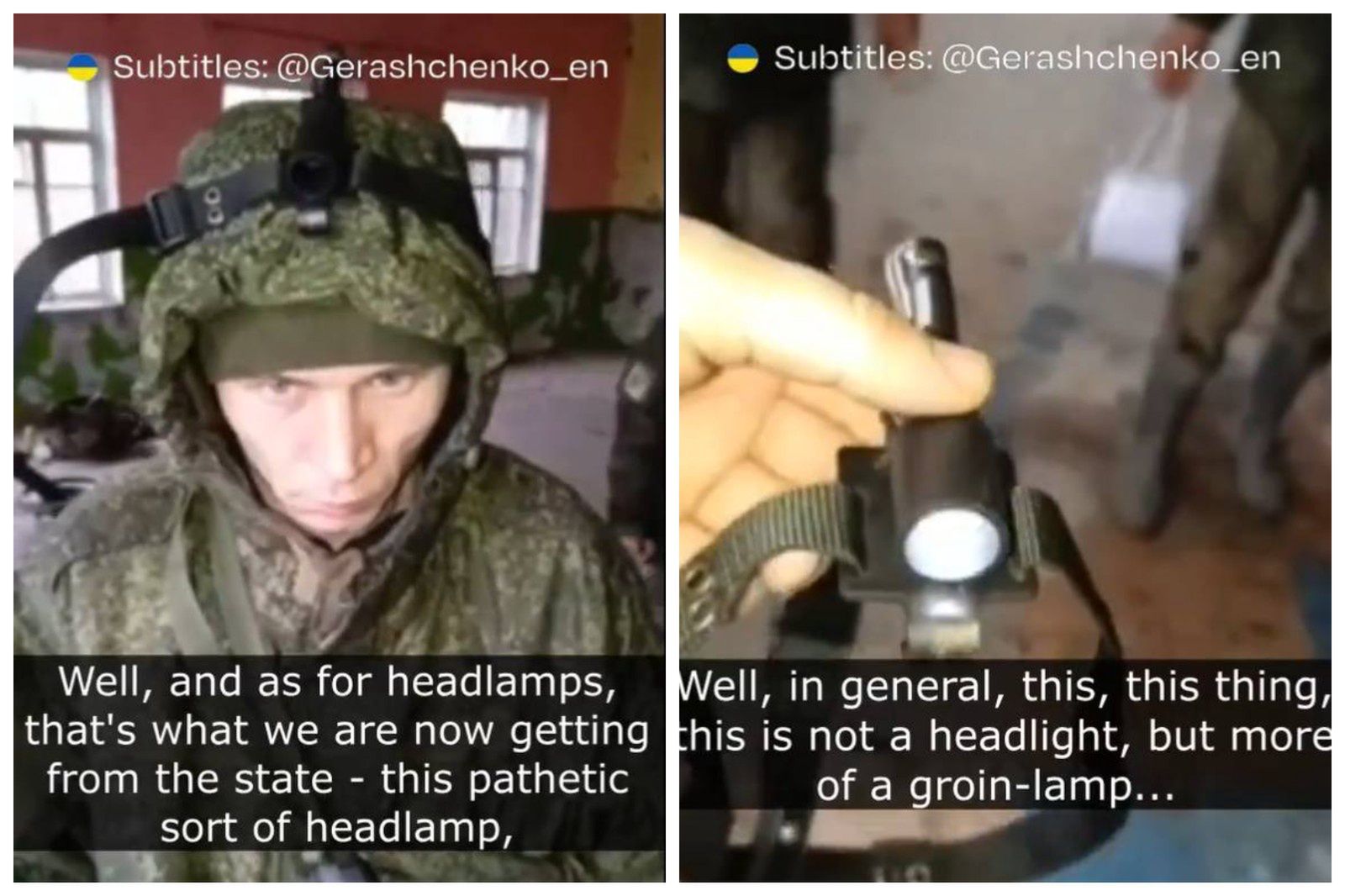 Russian soldiers ridicule military's poor equipment: a case for the ...
