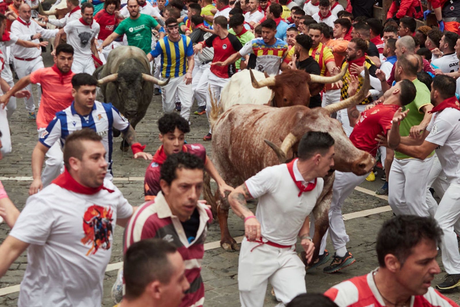 Bull run tragedy One dead, three injured in Spain festival event
