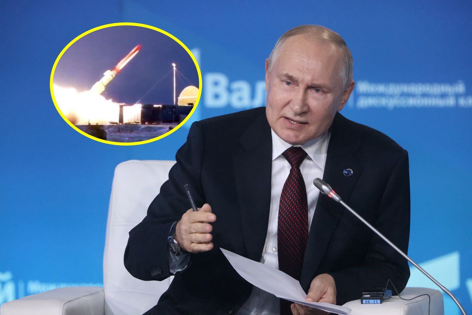 Vladimir Putin: Russia Has Tested A New Nuclear Missile