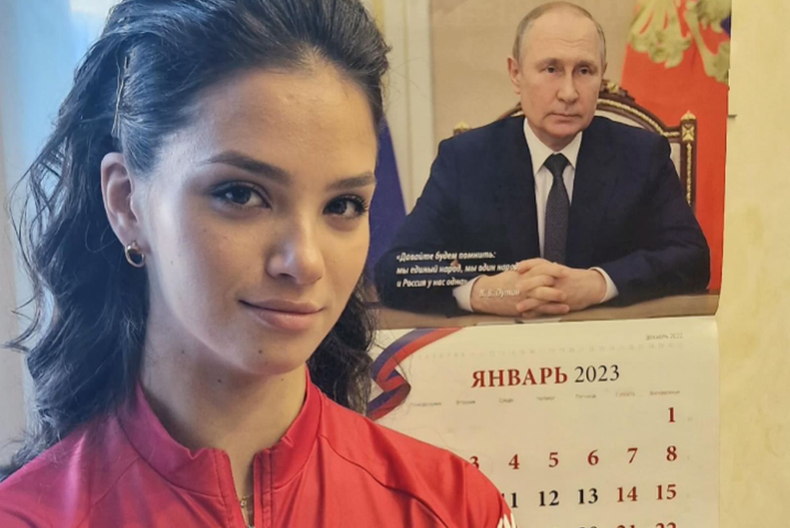 Star skier Stepanova recruits sports icons for "Putin's Team" amid ...