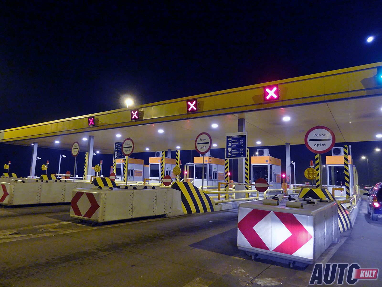 Praca Na Bramkach Na Autostradzie Protest na autostradzie A2. Przedsiębiorcy z branży targowej płacą