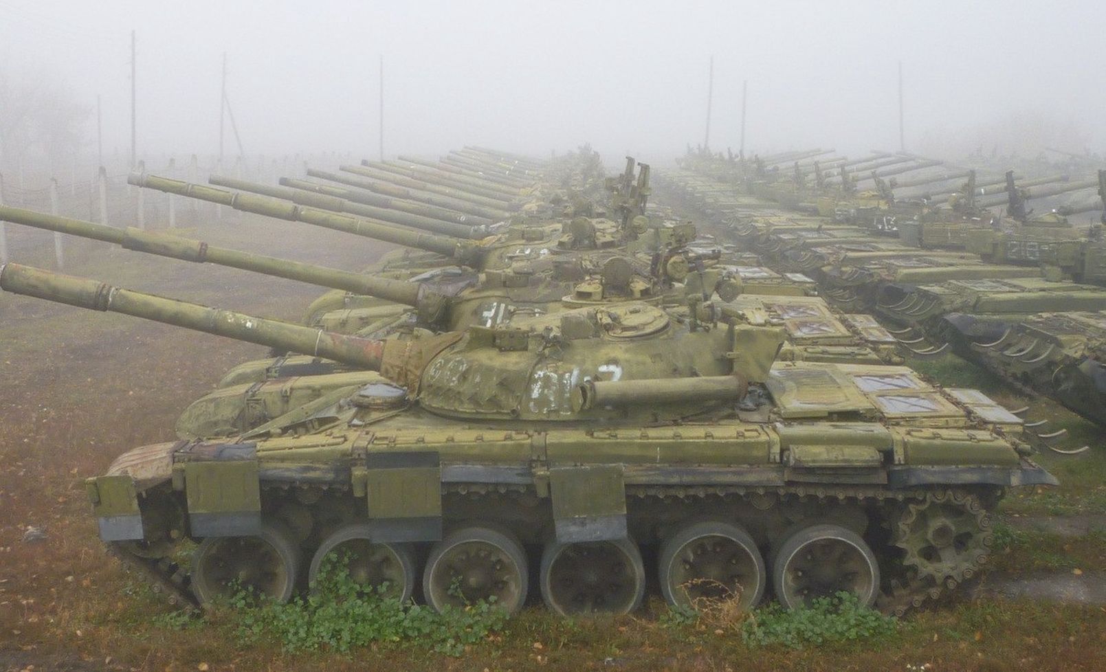 Russian tank reserves running low, depletion expected by 2025