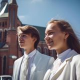Sukienki na bierzmowanie 2024. Najpiękniejsze modele za nieduże pieniądze [GOTOWA LISTA ZAKUPÓW]