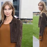 W stylu gwiazdy: zamsz i musztardowy