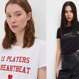 Fajne koszulki damskie z nadrukiem znowu wracają do łask. Jak pomysłowo nosić takie T-shirty?