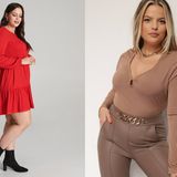 Stylizacje plus size na zimę 2021/2022. Gotowe zestawy na co dzień, do pracy, na święta i sylwestra