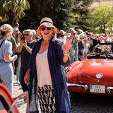 Te spodnie to idealny wybór dla każdej 50-latki. Tak nosi je Królikowska