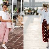 Jak nosić spodnie kuloty? Stylizacje z supermodnym fasonem culottes na co dzień i nie tylko