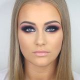 Kolorowe smoky eyes - krok po kroku