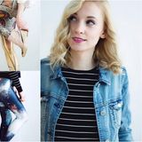 Look na co dzień z wzorami