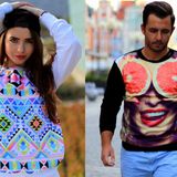 Bluzy z printami dla niego i dla niej