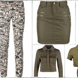 Wybór stylistki: styl militarny