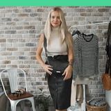 Czarna skórzana spódnica - 3 stylizacje, które znajdziesz w sieciówkach! [VIDEO]