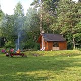 Survivalowa chata w lesie Bukowsko (3)