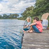 Family Lodge z sauną nad jeziorem (12 osób) Janówko (4)