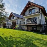 Domki nad jeziorem, Kaszuby, linia brzegowa, sprzęt wodny (3)