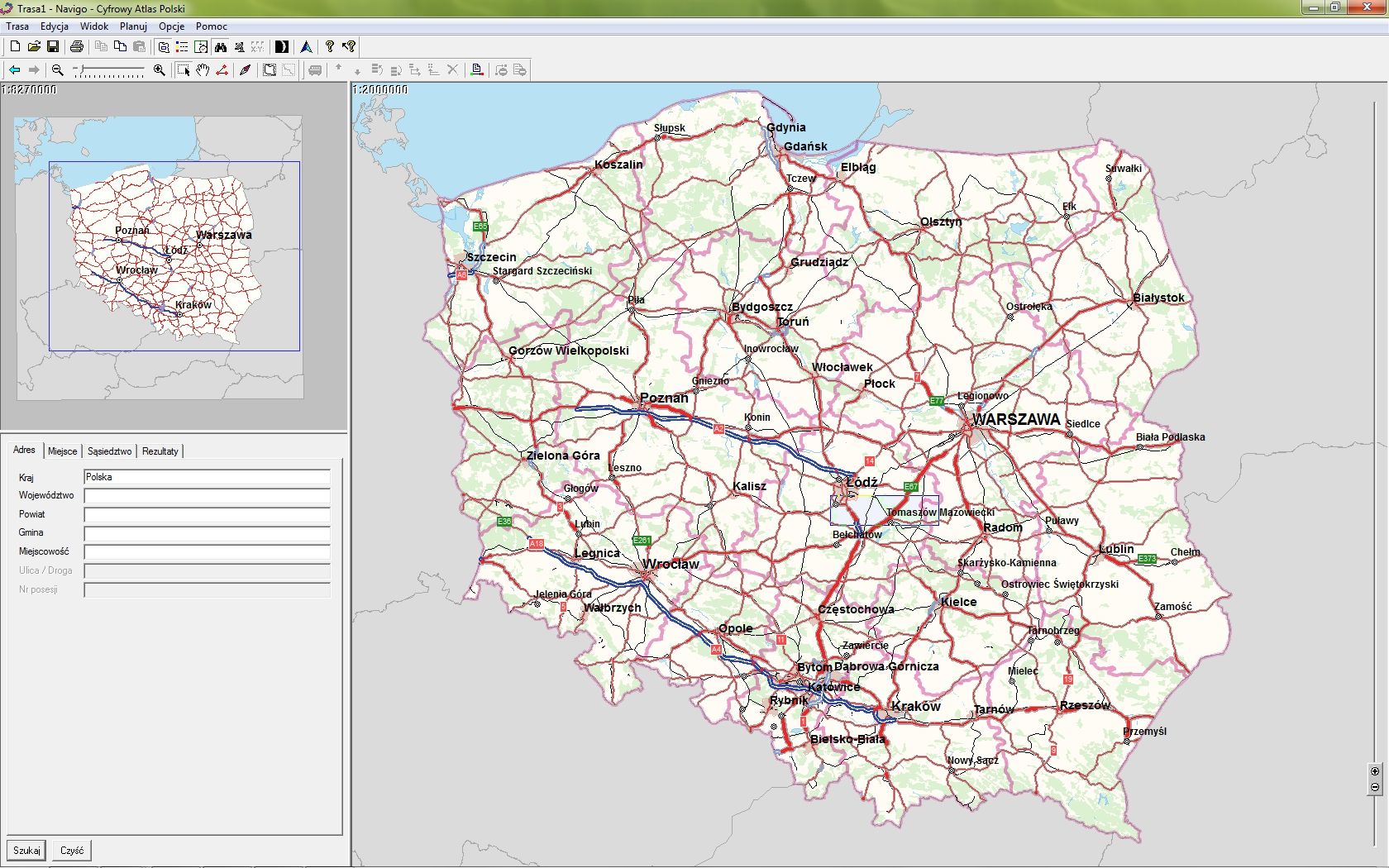 NAVIGO - Cyfrowy Atlas Polski 2.4.4 - dobreprogramy