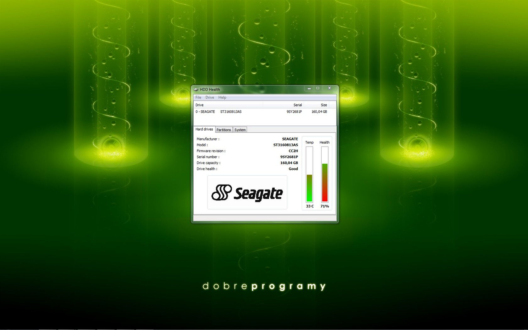 HDD Health 4.2.0.112 dobreprogramy